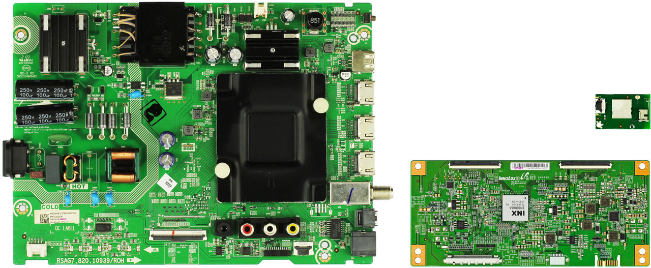 Hisense 50R6E4 Complete LED TV Repair Parts Kit VERSION 1 (SEE NOTE)