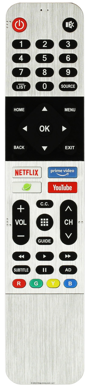 RCA SmarTVirtuoso AE0201650 Remote Control - Open RNSMU7040 RNSMU6540 RNSMU5036
