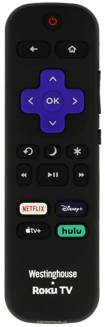 Westinghouse 3226001063 Remote Control Netflix, Disney, Apple, Hulu -- Open Bag