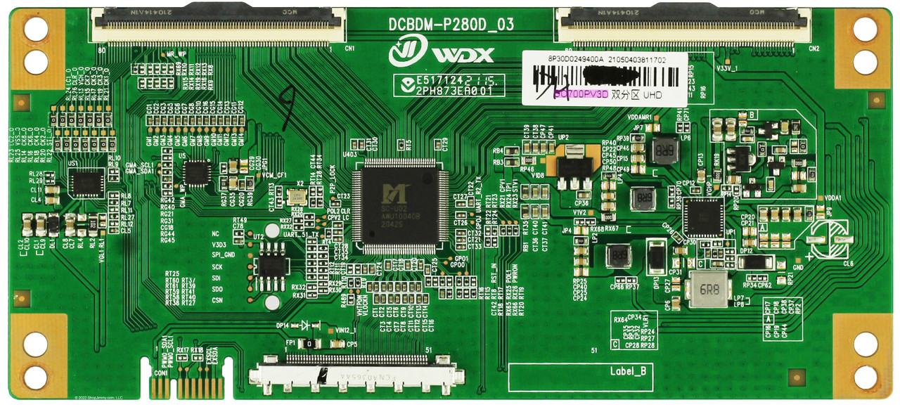RCA CC700PV3D T-Con Board Version RWOSU7047