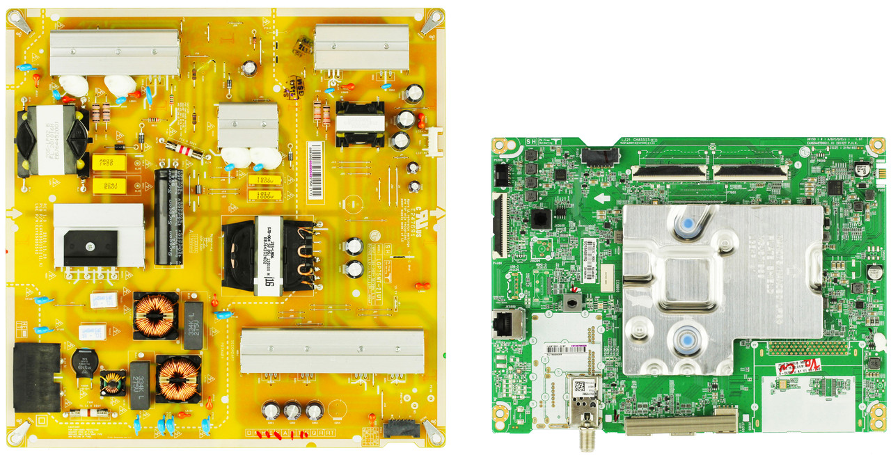 LG 75UP7670PUB.AUSCLKR BUSCLKR Complete LED TV Repair Parts Kit
