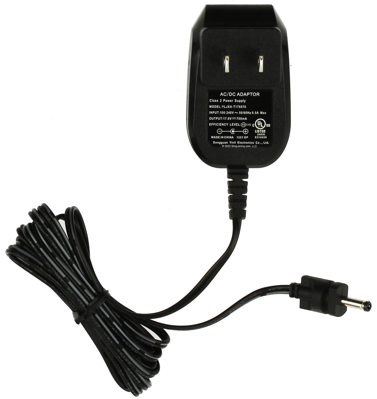 Shark OEM YLJXA-T176070 Charging Cable AC Adapter LV900 LV901 LV901C - Refurbished