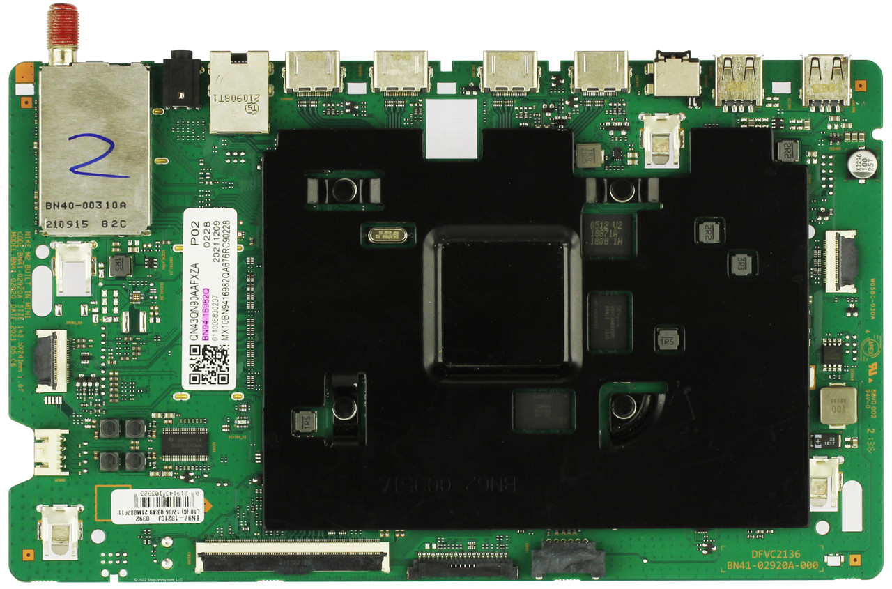 Samsung BN94-16982Q Main Board for QN43QN90AAFXZA