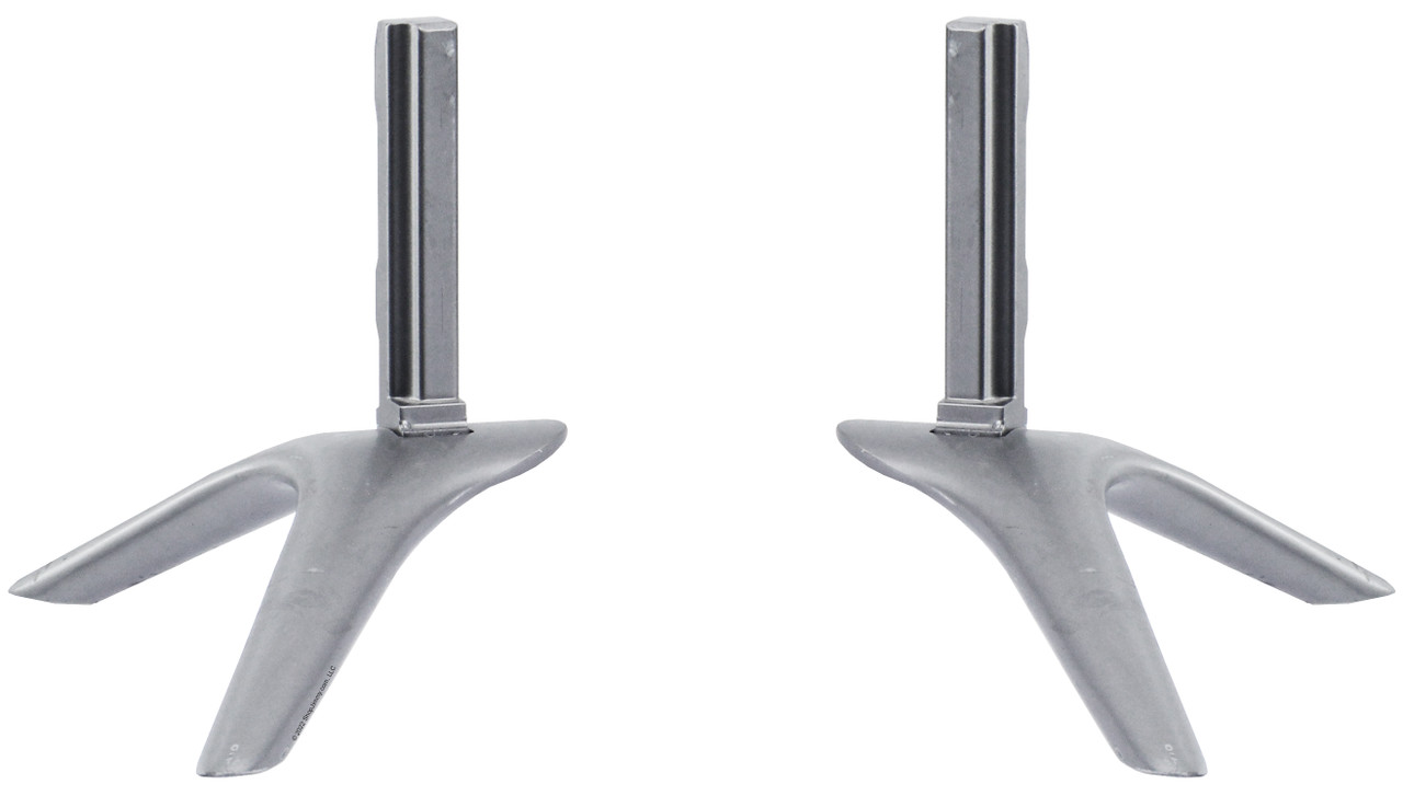 Sharp 197405 Silver Stand/Base/Feet for LC-50N7000U LC-55N7000U LC-55N620CU