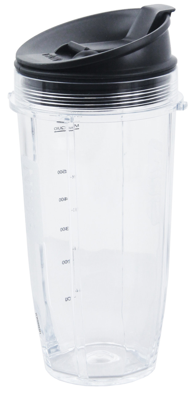Ninja 24 oz Tritan Nutri Ninja Cup 483KKU486 with Sip and Seal Lid 484KKU486 - Refurbished