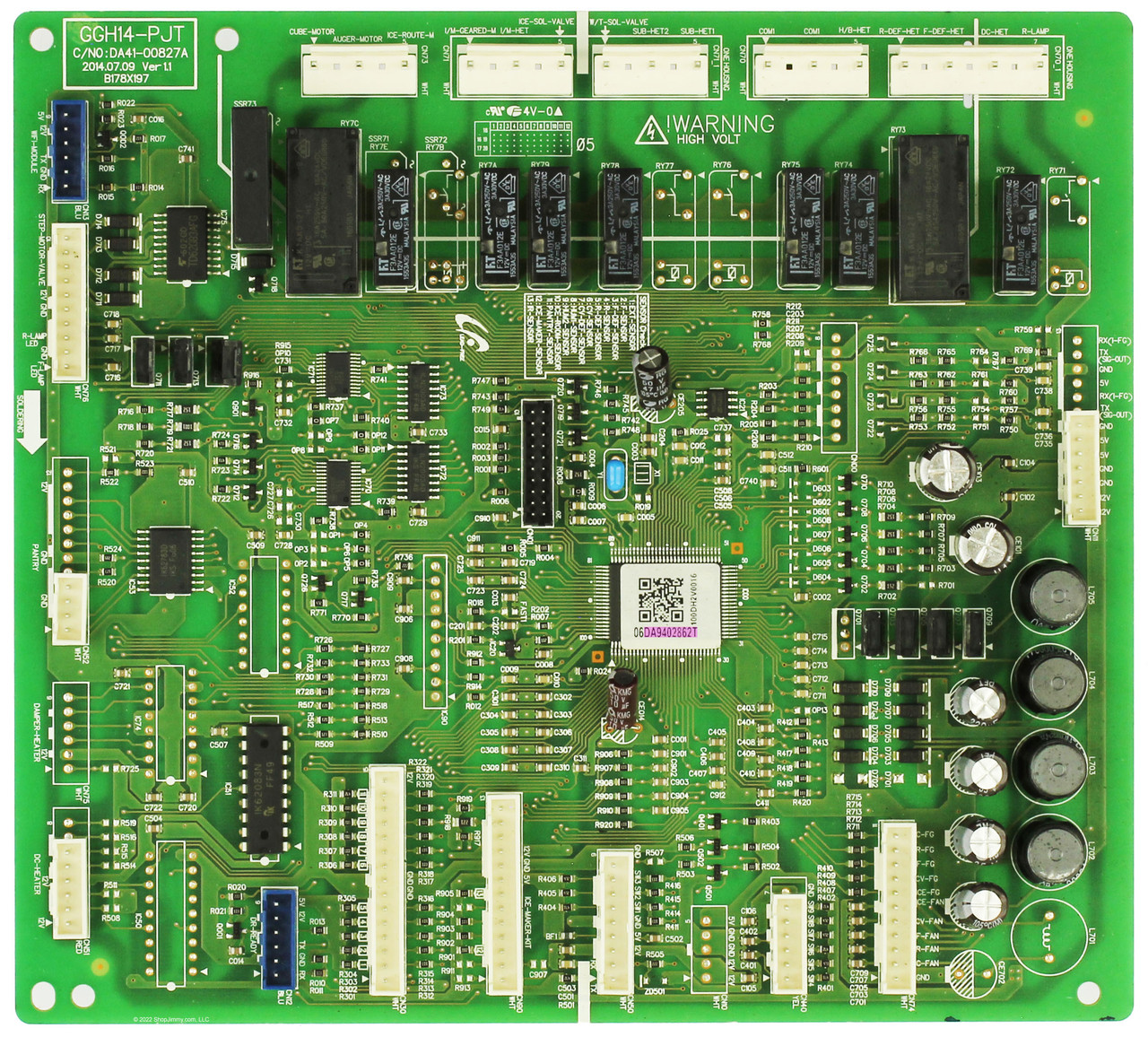 Samsung Refrigerator DA94-02862T PCB Assembly Eeprom