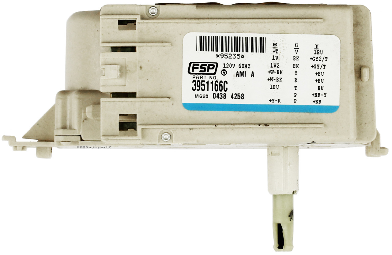 Whirlpool Washing Machine WP3951166 3951166C Timer