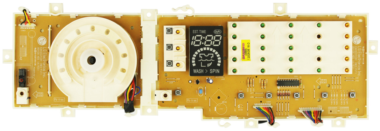 LG Washer EBR32268101 Control Board 