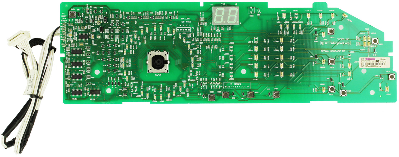 Whirlpool Dryer WPW10566877 W10566877 Control Board 