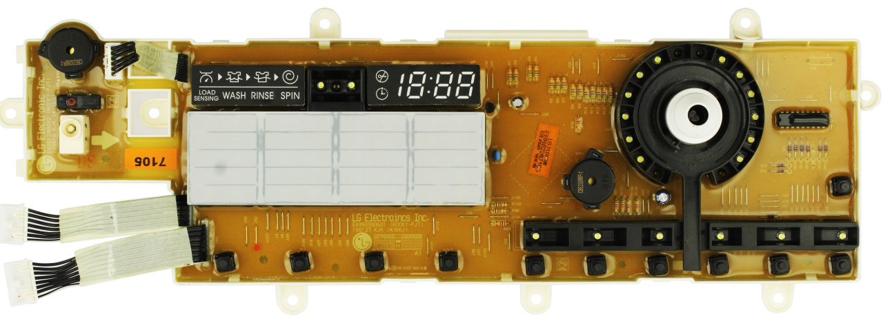 LG Washer EBR62267105 Display Board