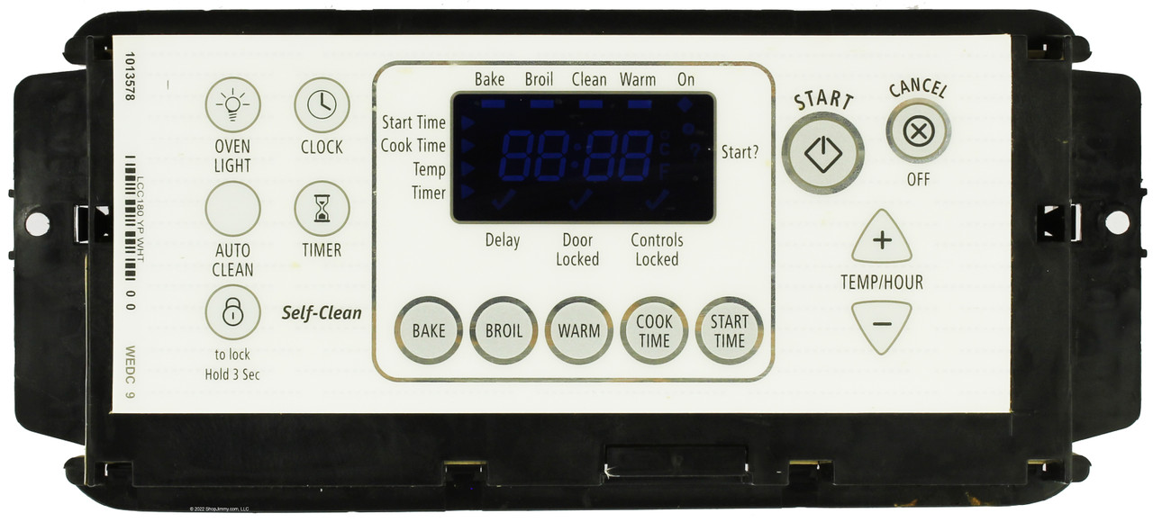 Whirlpool Range W10108090 WHPW10108090 Control Board W/ White Overlay 