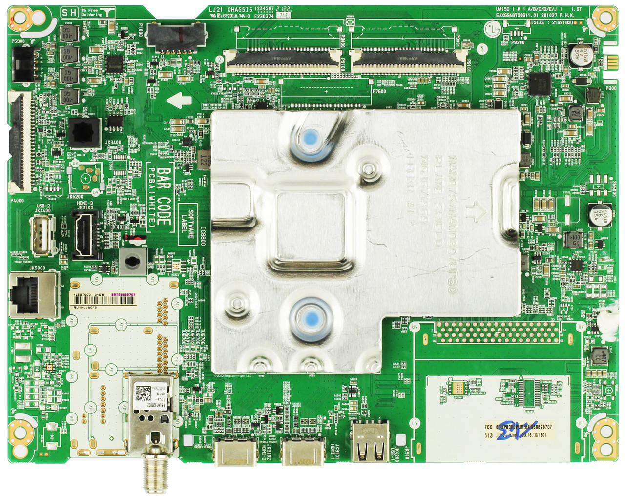 LG EBT66629707 Main Board for 65UP8000PUR.BUSFLKR