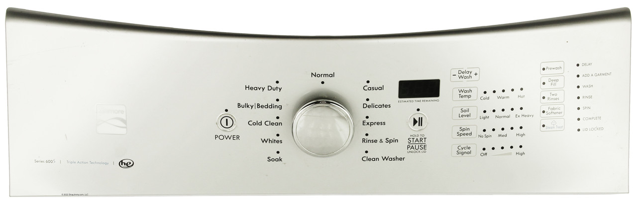 Kenmore Washer W10643936 Main Control Board 