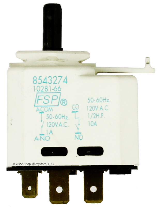 Whirlpool Dryer WP8543274 8543274 Switch