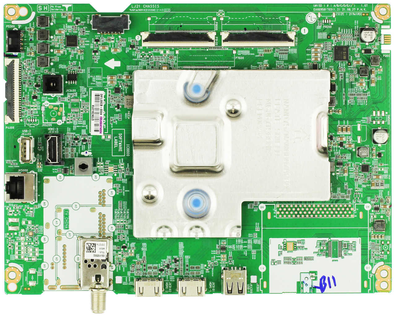 LG EBU66474004 Main Board for 43UP8000PUR.BUSSLJM