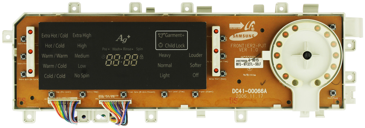 Samsung Washer MFS-WF327L-S0 MFS-WF327L-T0 Main Union Control Board