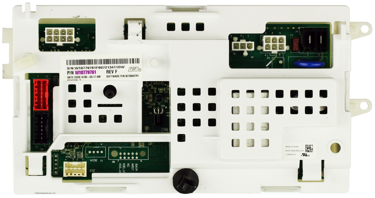Kenmore Washer W10779761 Control Board 11022442512 11022442511 11022342512