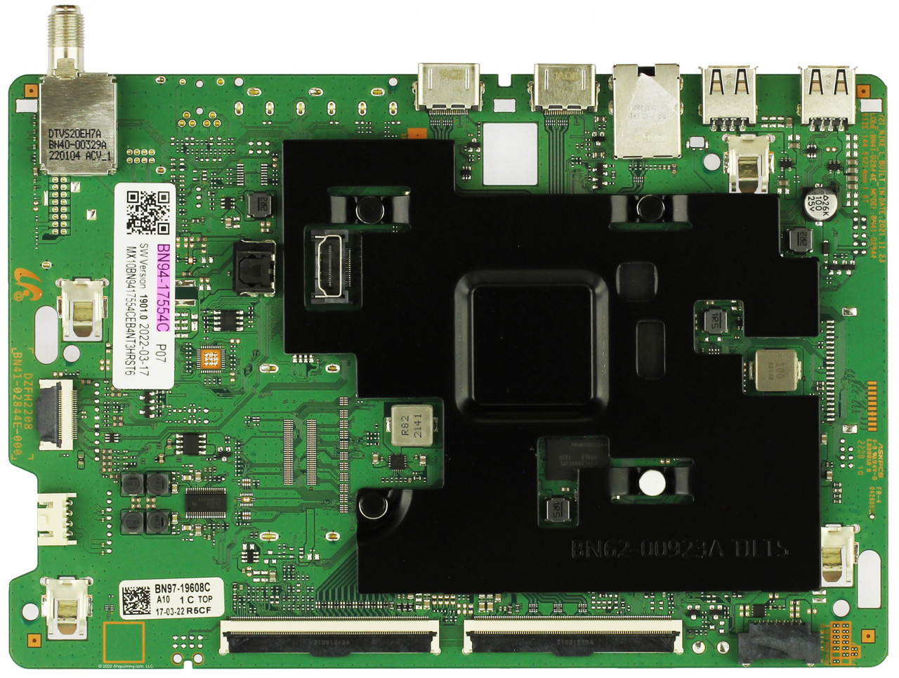 Samsung BN94-17554C Main Board UN55AU8000FXZA (Version FA17) SEE NOTE