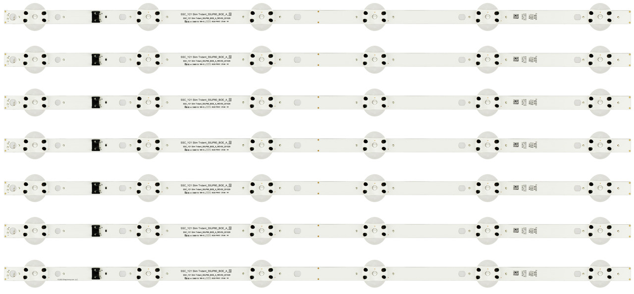 LG EAV65035901 LED Backlight Strips (7) 50UQ9000PUD