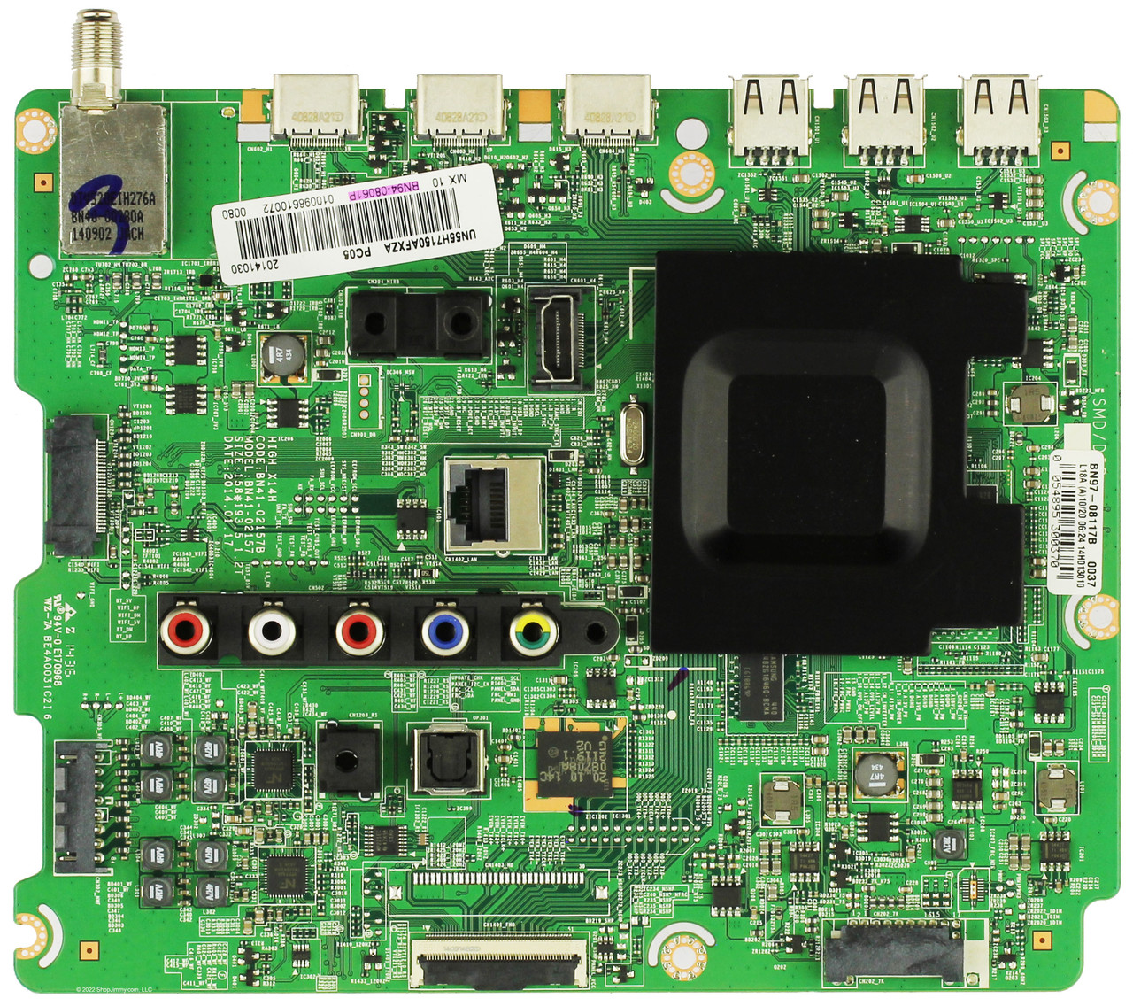 Samsung BN94-08061P Main Board for UN55H7150AFXZA