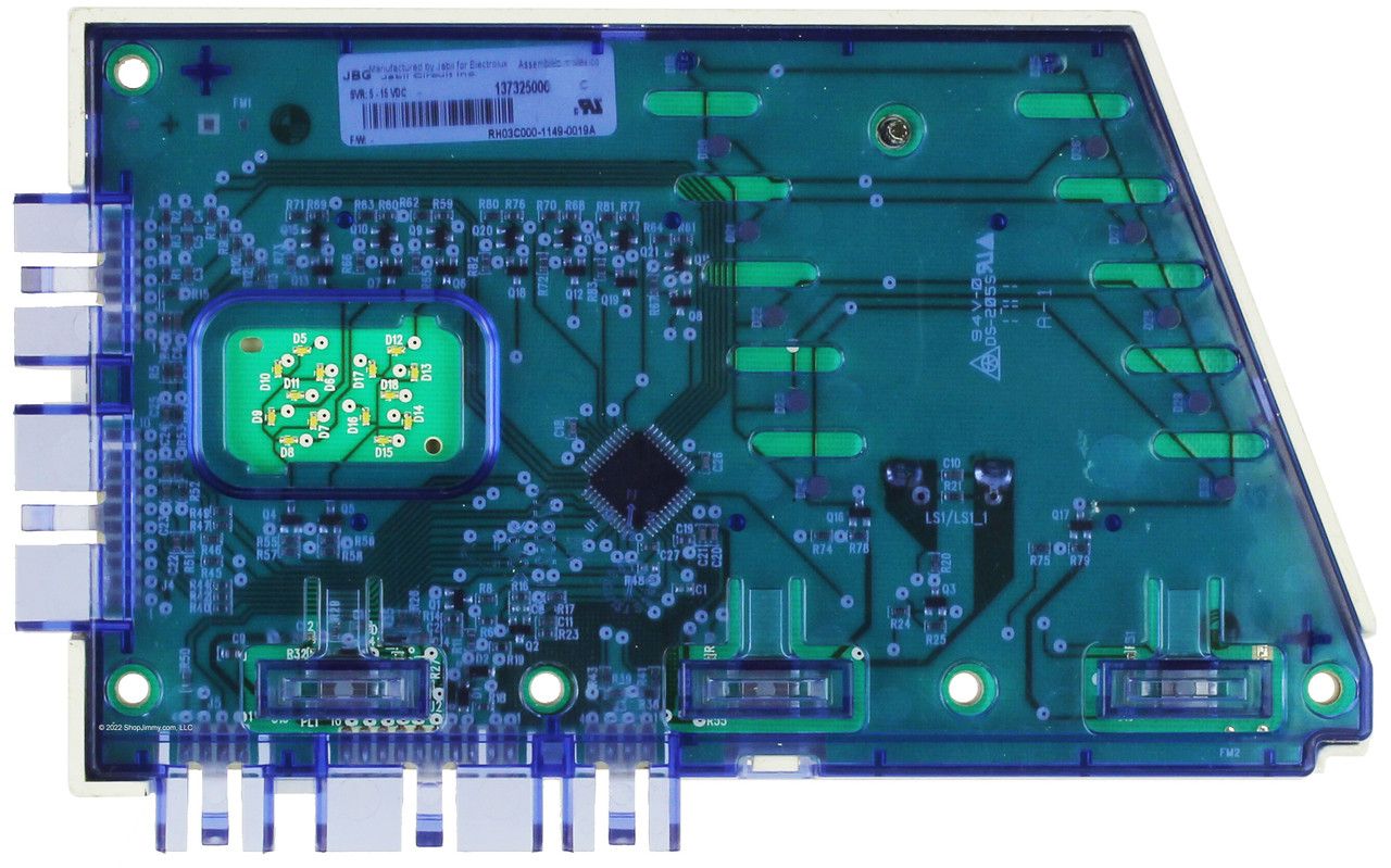 Frigidaire Washer 5304500657 137325000 Right Control Board
