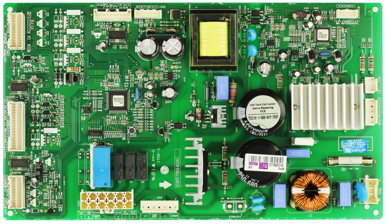 LG Refrigerator EBR78940623 Main Board