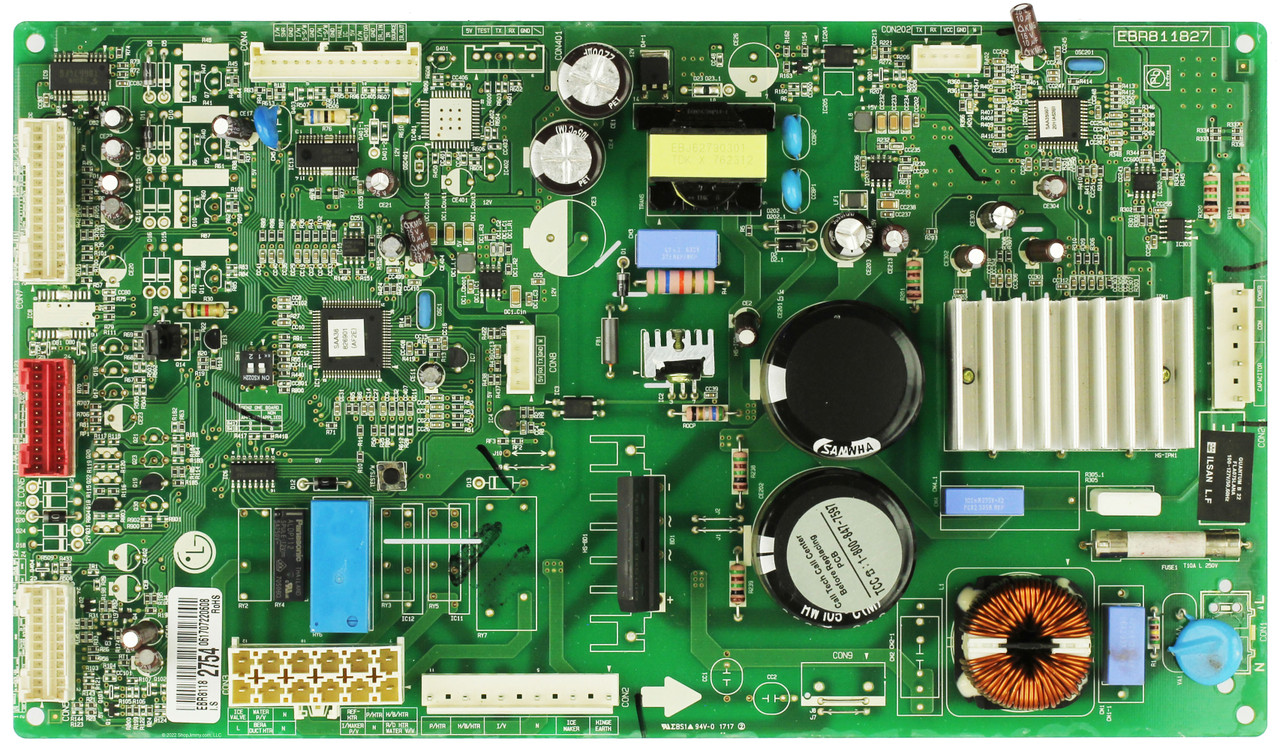 LG Refrigerator EBR81182754 Main Board