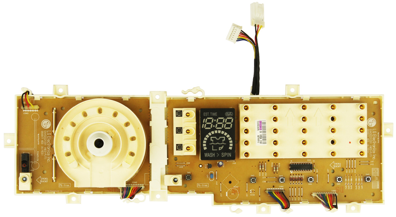 LG Washer EBR32268105 Display Control Board 