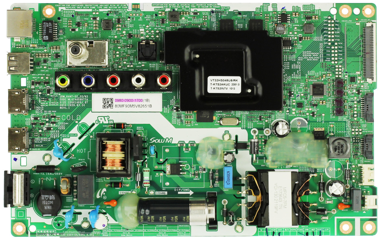 Samsung 0980-0900-1700 Main Board Power Supply for UN32M4500BFXZA (Version VI09)