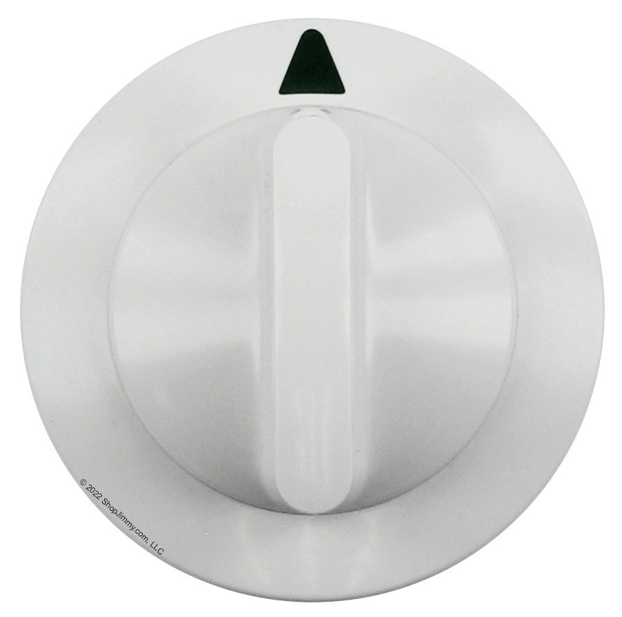 GE Dryer WE1M652 212D1721 Knob - White