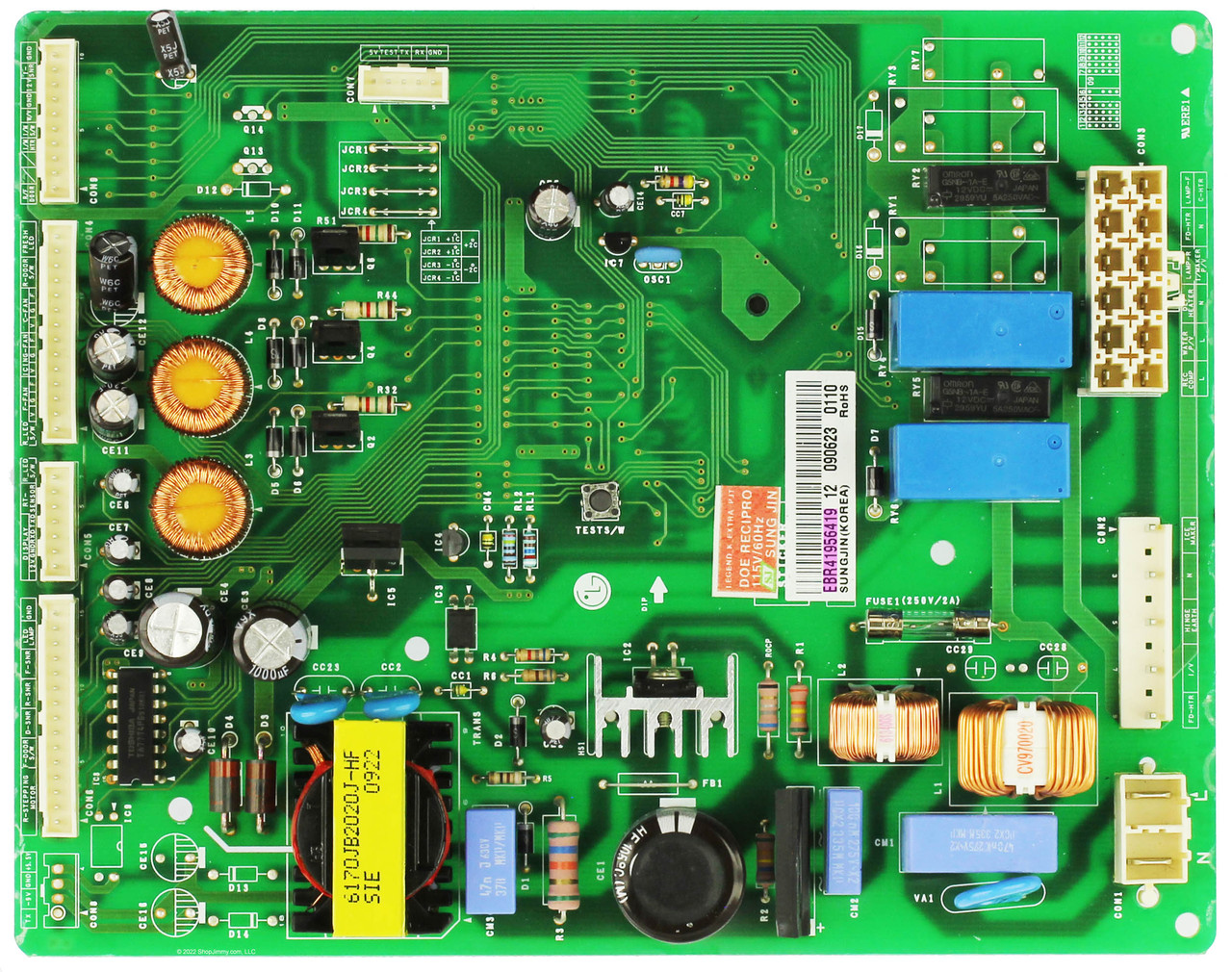 LG Refrigerator EBR41956419 Main Board