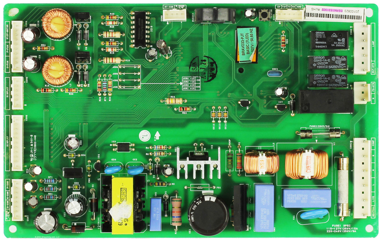 LG Refrigerator EBR41531302 Main Board