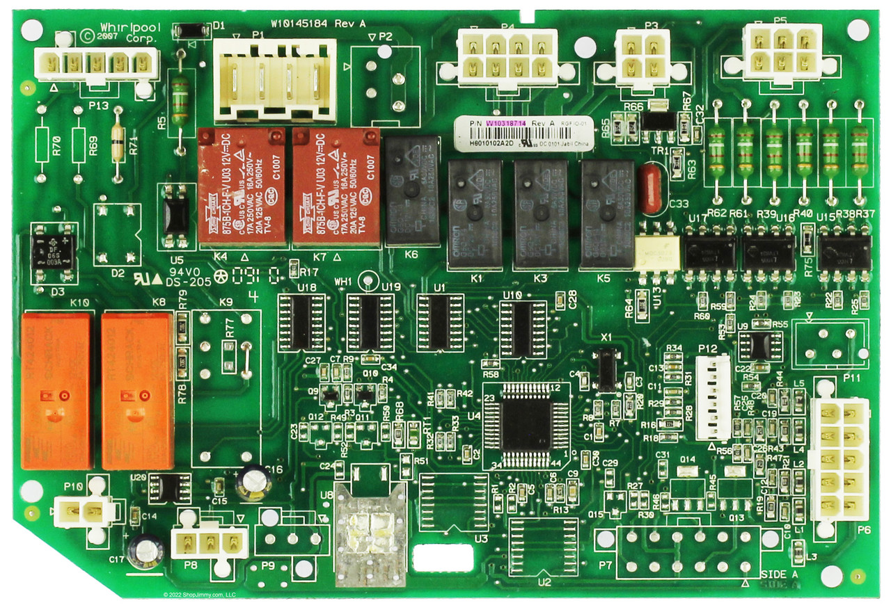 Maytag KitchenAid Refrigerator WPW10318714 W10318714 Control Board