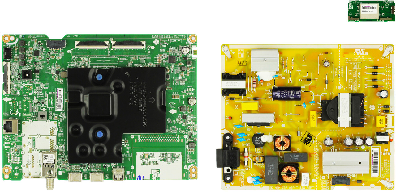 LG 43UQ8000AUB.BUSFLJM Complete LED TV Repair Parts Kit