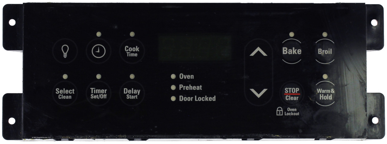 Electrolux Oven 316557211 Electronic Clock Timer ES335, Black Overlay
