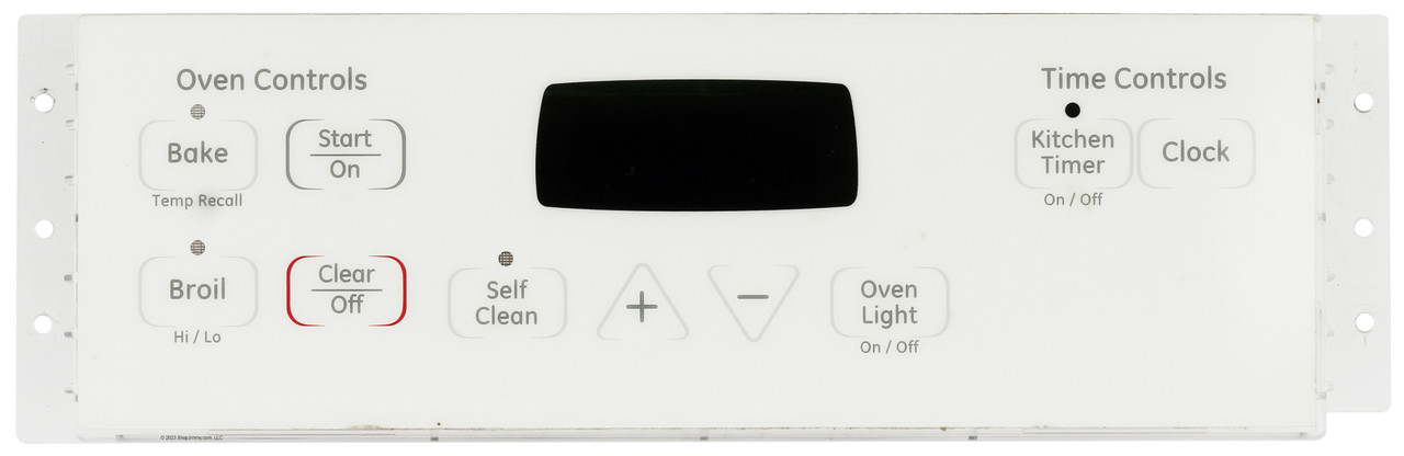 GE Oven WB27K10201 Control Board