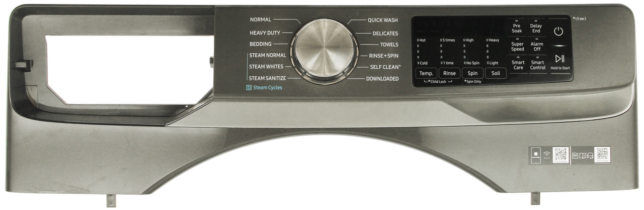 Samsung Washer DC97-22462S Control Panel