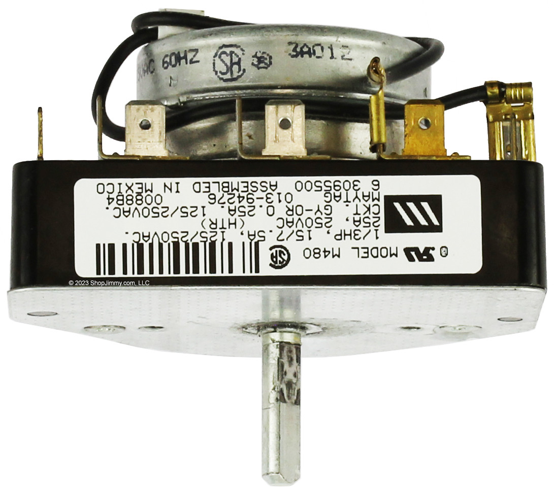 Maytag Dryer 33001624 63095500 Timer