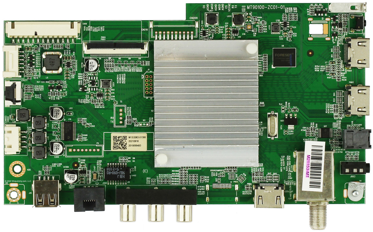 Onn M21153-MT Main Board for 100044717
