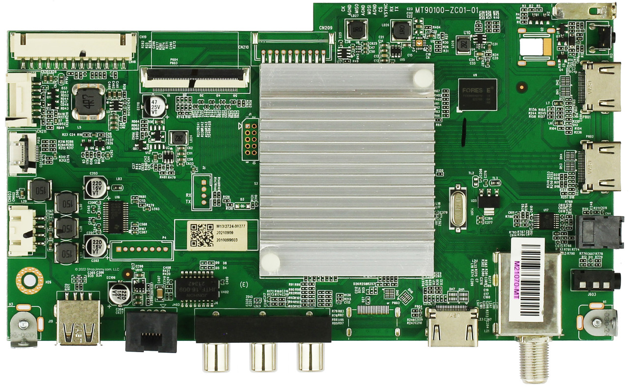 Onn M21070-MT Main Board for 100012587