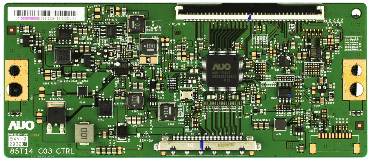 Onn 55.50T39.C02 T-Con Board