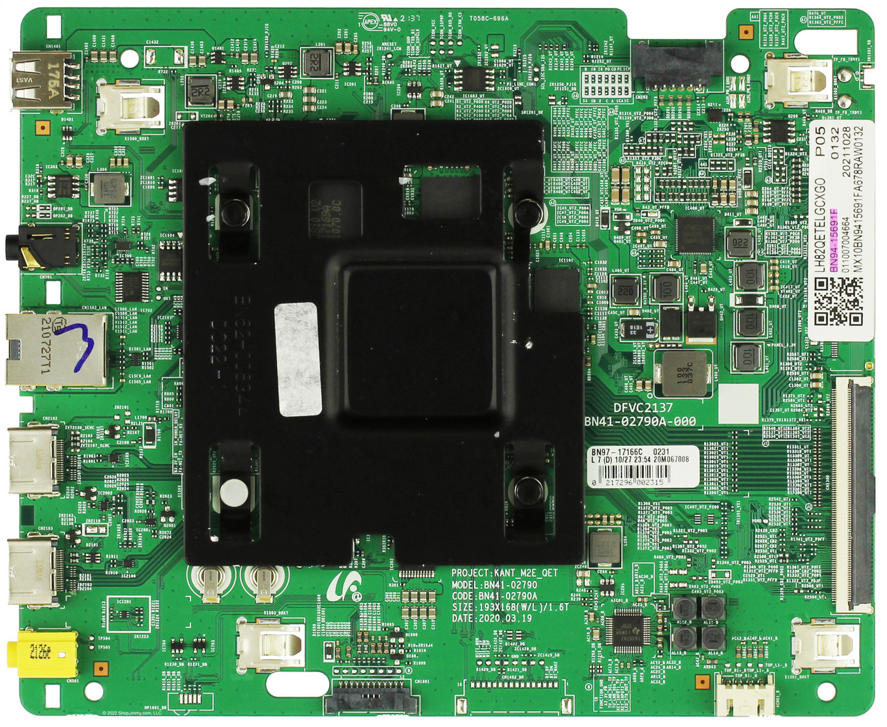 Samsung BN94-15691F Main Board for LH82QETELGCXGO
