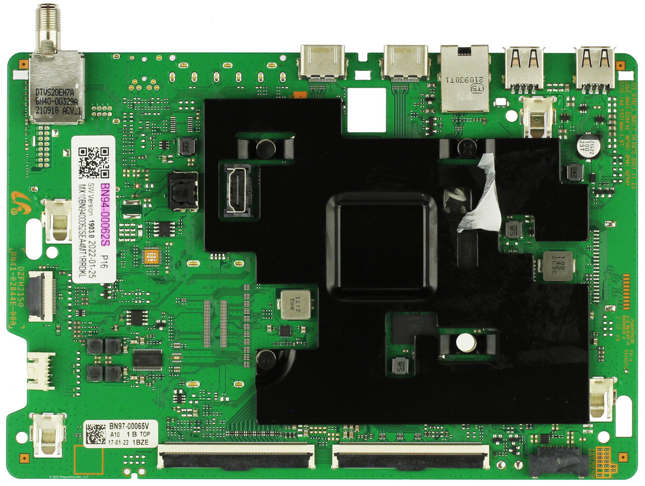 Samsung BN94-00062S Main Board QN65Q6DAAFXZA (WA19) SEE NOTE