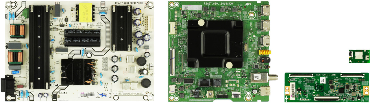 Hisense 65R6E4 Complete LED TV Repair Parts Kit VERSION 1