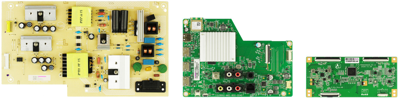 Vizio V505-J01 Complete LED TV Repair Parts Kit - V2