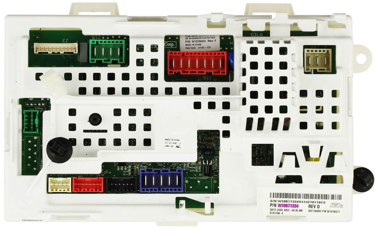 Amana Roper Inglis Admiral Washer W10671334 Control Board