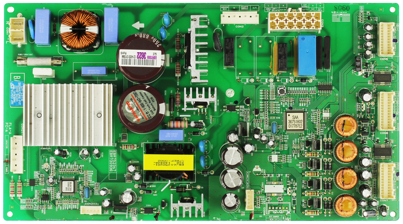 LG Refrigerator EBR73093622 Main Board