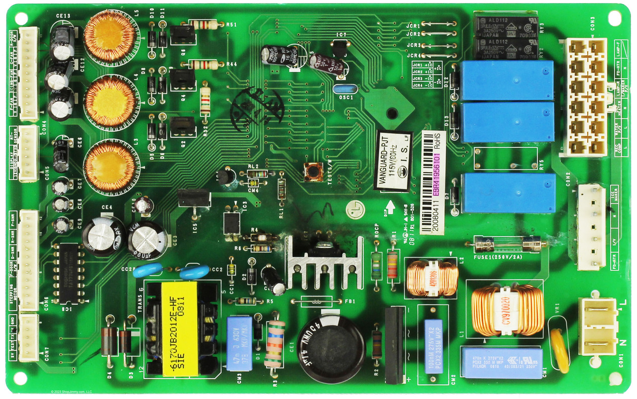 LG Refrigerator EBR41956101 Main Board