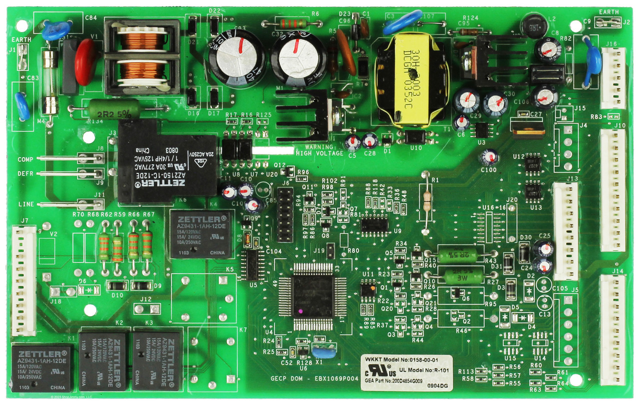 GE Refrigerator 200D4854G009 Main Control Board Assembly