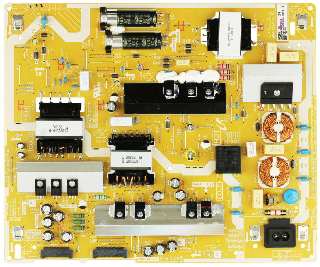 Samsung BN44-01051B Power Supply / LED Board